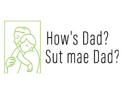 Hows dad logo